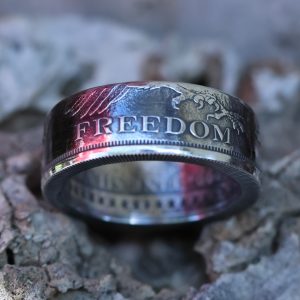 Freedom Eagle Coin Ring